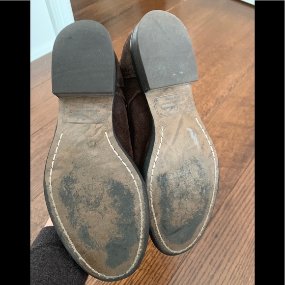 Sam Edelman Mackay Brown Suede Combat Booties - Picture 5 of 5